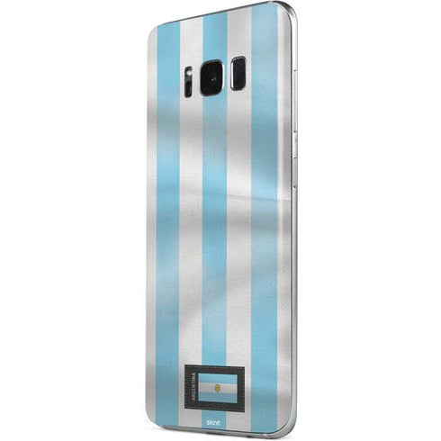 Argentina Soccer Flag Galaxy S8 Skin